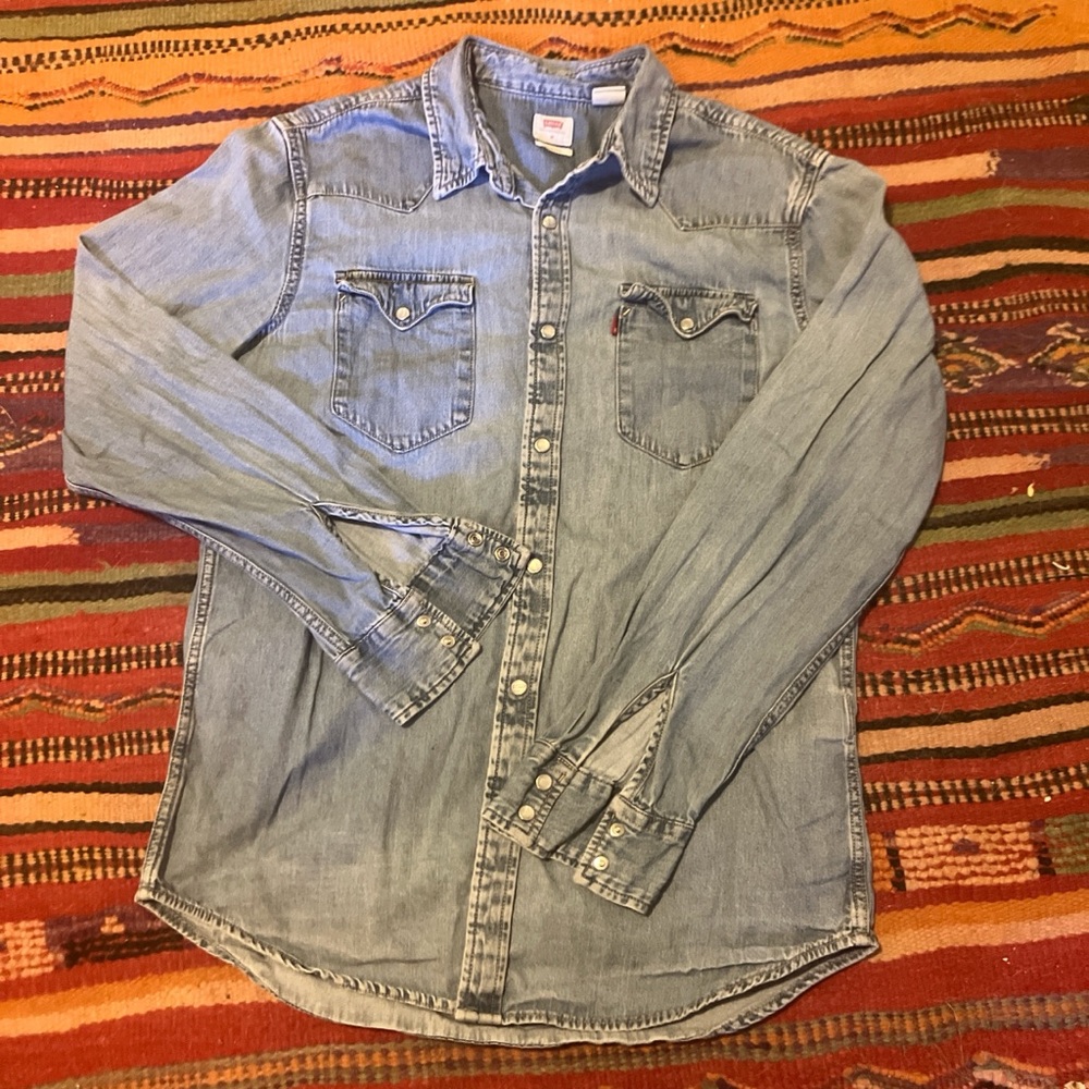 Men's Denim Levi’s Button Down
